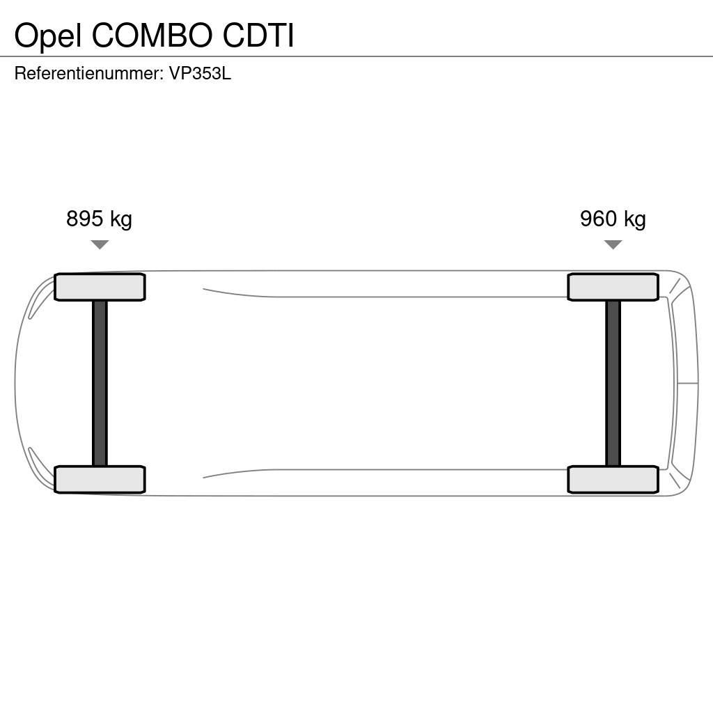 Opel Combo CDTI هيكل صندوقي