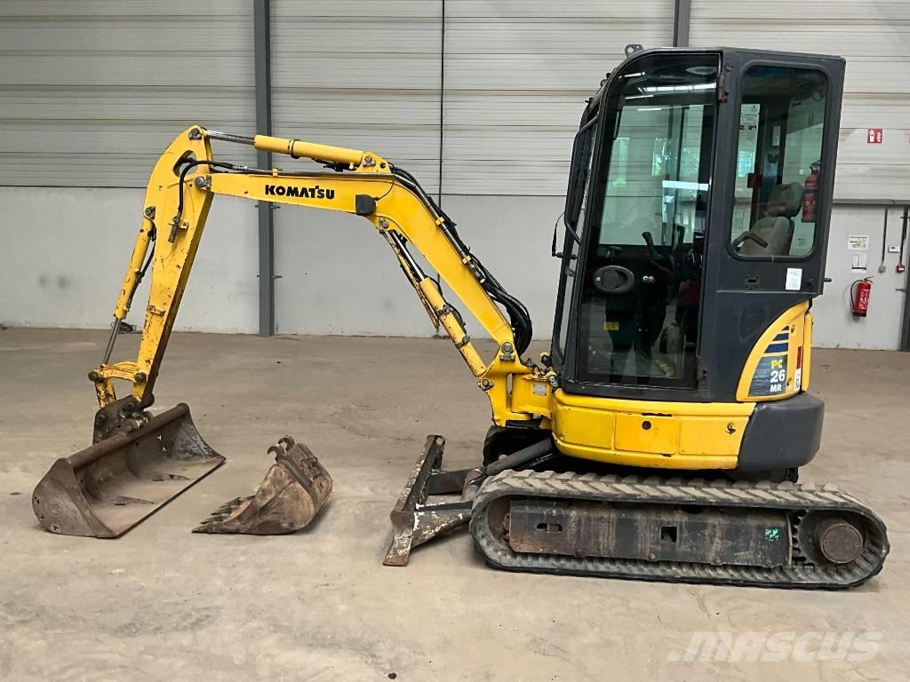 Komatsu PC 26 MR-3 حفارات صغيرة أقل من 7 طن (حفارات صغيرة)