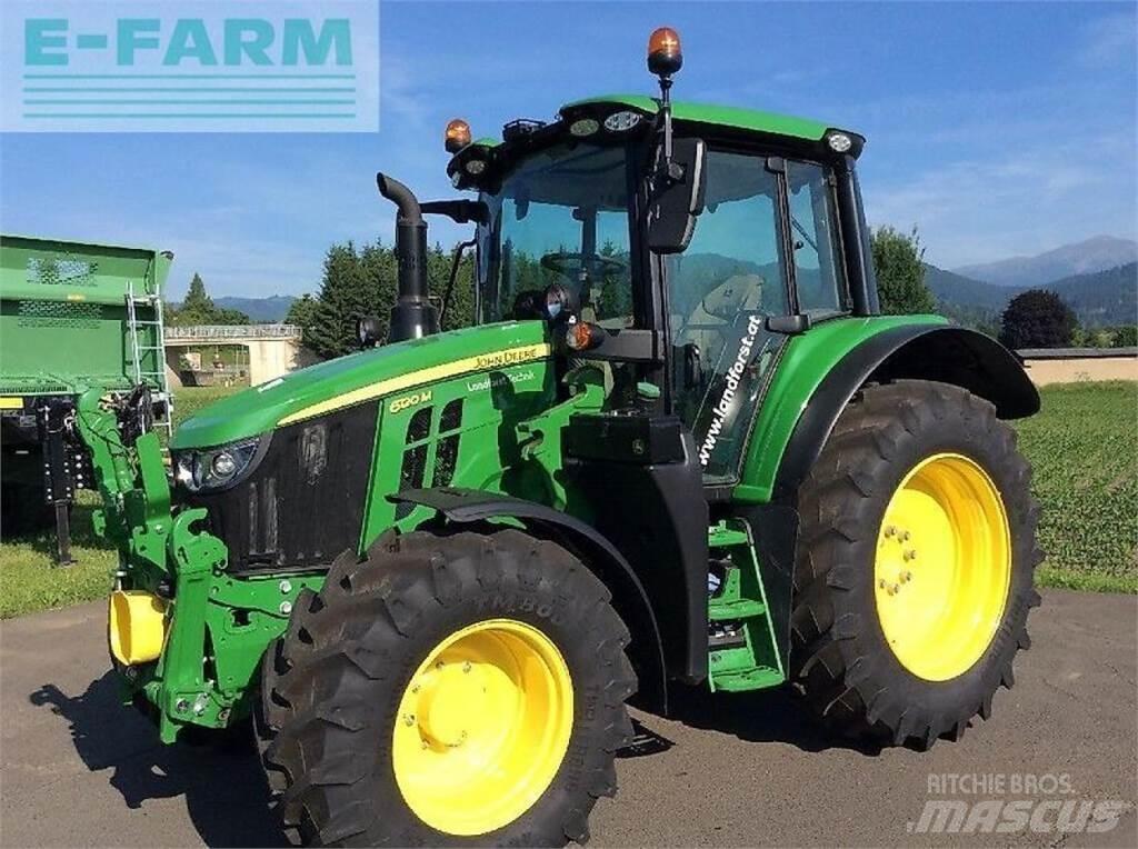 John Deere 6120 m الجرارات
