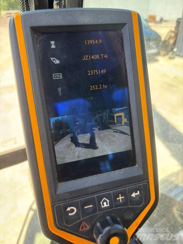 JCB JZ 140 LC حفارات زحافة
