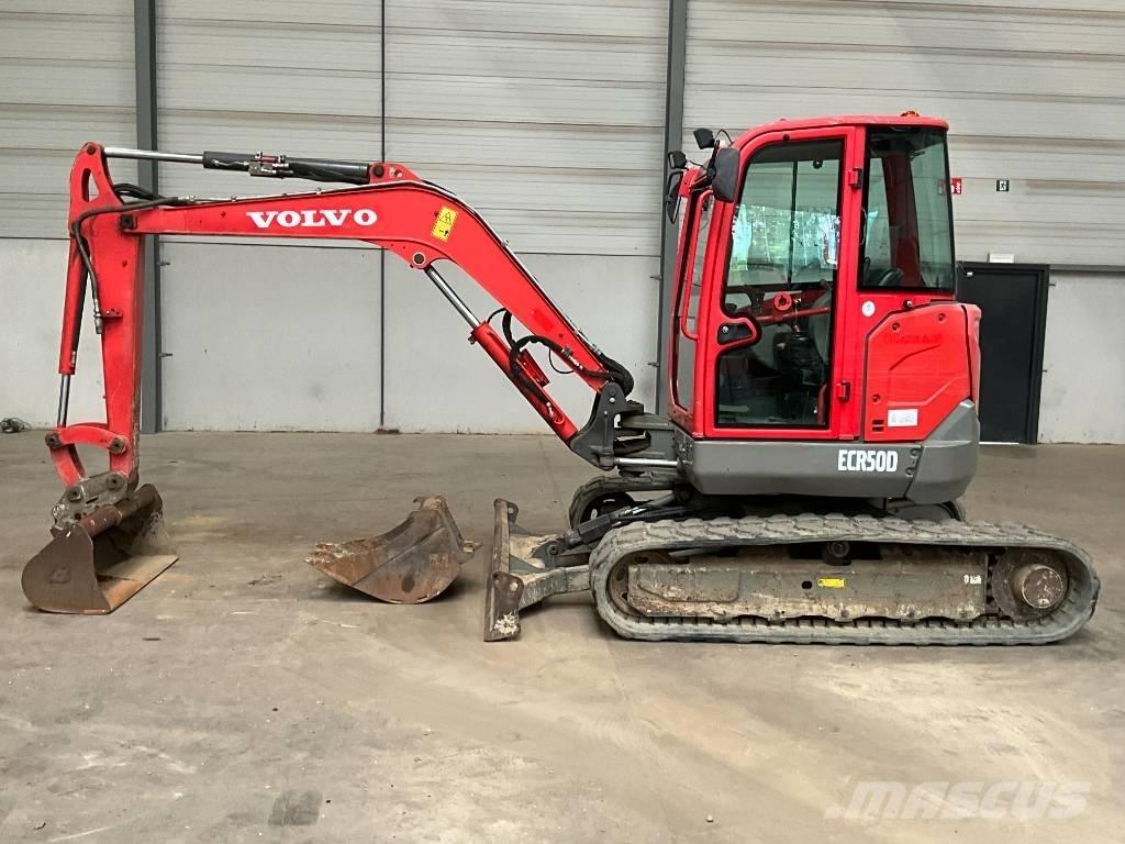 Volvo ECR 50 D حفارات صغيرة أقل من 7 طن (حفارات صغيرة)