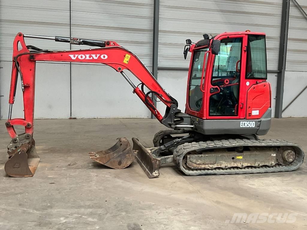 Volvo ECR 50 D حفارات صغيرة أقل من 7 طن (حفارات صغيرة)