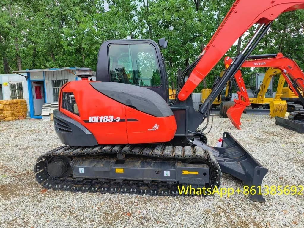 Kubota KX 183-3 حفارات زحافة