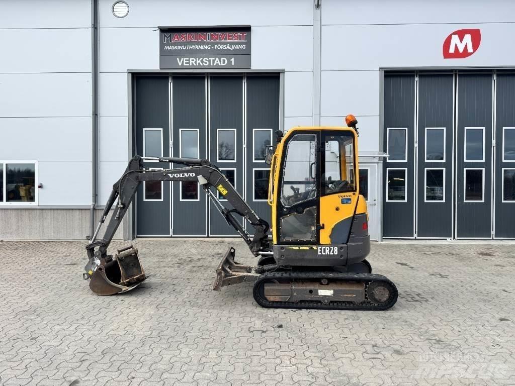 Volvo ECR 28 حفارات صغيرة أقل من 7 طن (حفارات صغيرة)