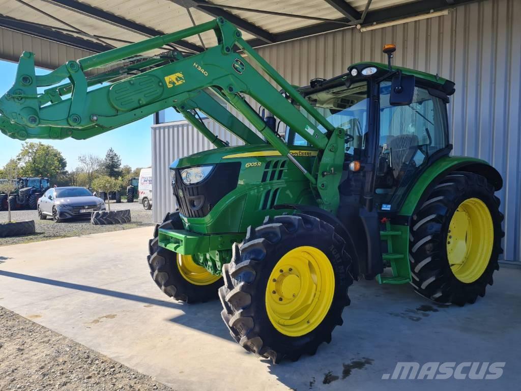John Deere 6105 R الجرارات