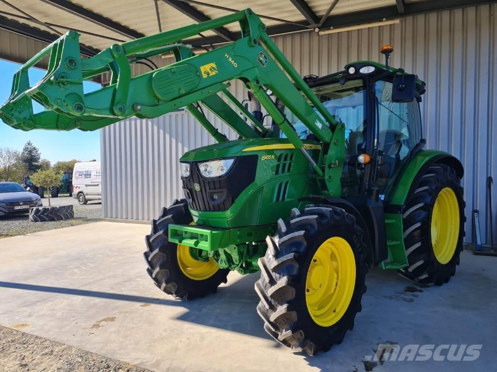 John Deere 6105 R الجرارات