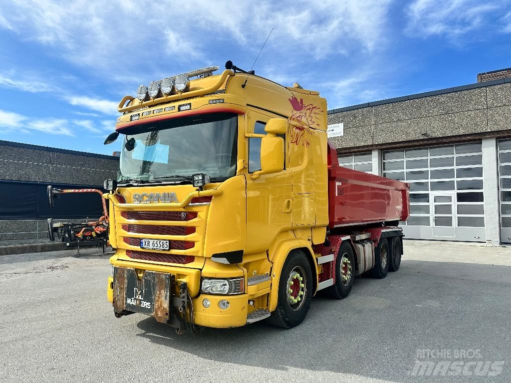 Scania 730 R شاحنات الرافعات الخطافية