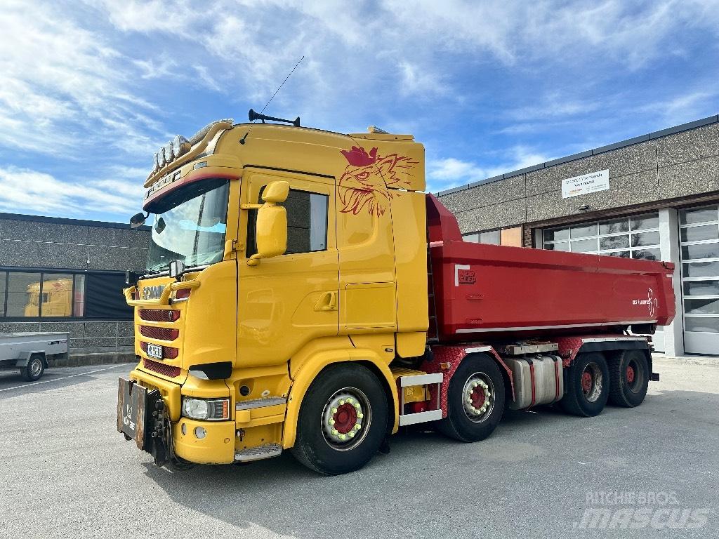 Scania 730 R شاحنات الرافعات الخطافية