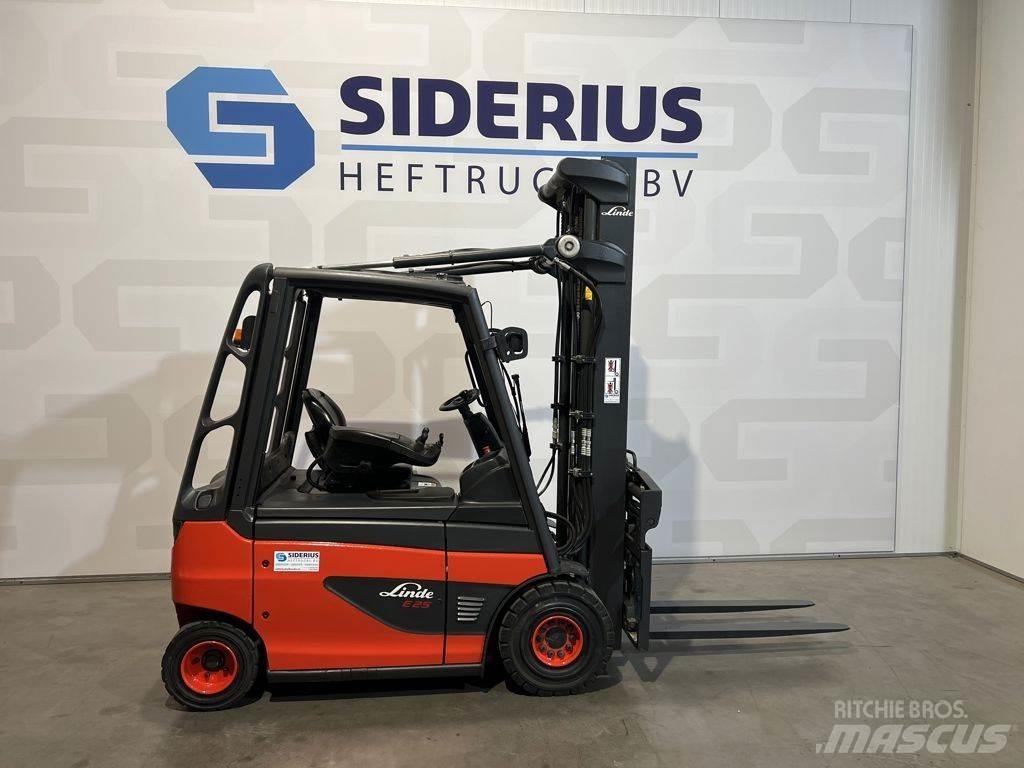 Linde E25-01 شاحنات ذات رافعات شوكية تعمل بالكهرباء