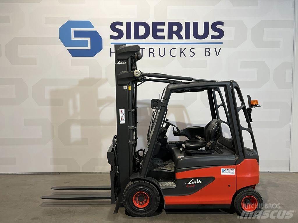 Linde E25-01 شاحنات ذات رافعات شوكية تعمل بالكهرباء