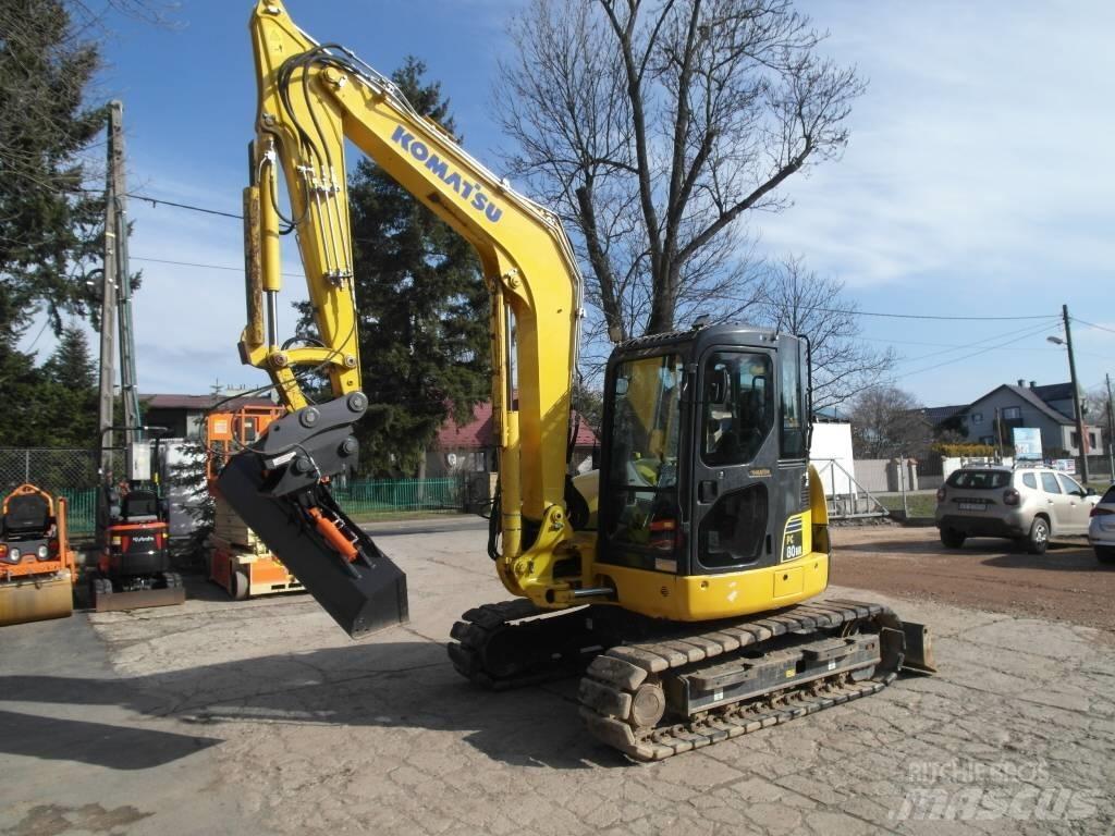 Komatsu PC80MR-3 حفارات وسط 7 طن - 12 طن