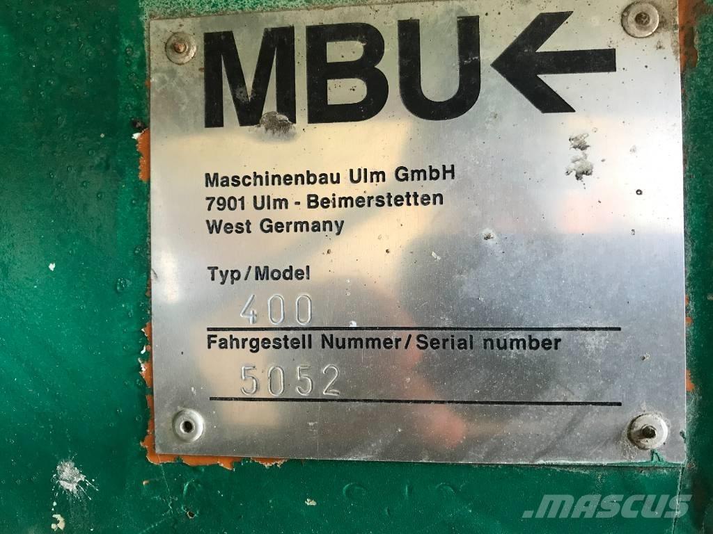 MBU 400 معدات السفلتة