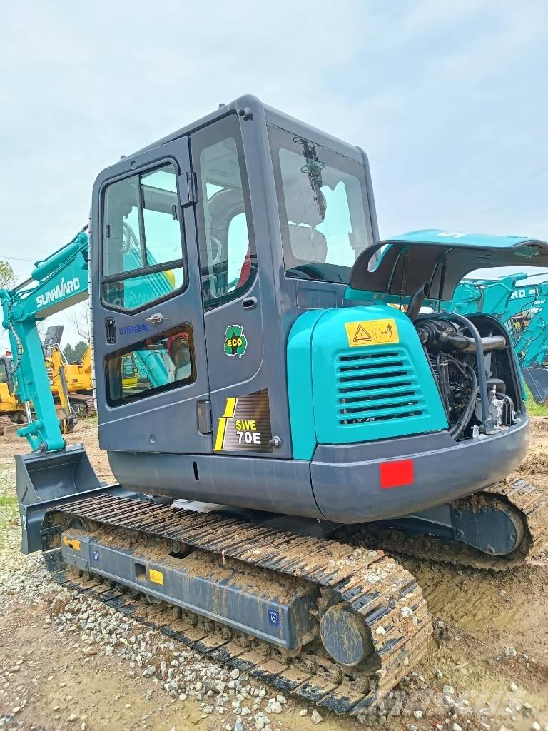 Sunward SWE 70 حفارات زحافة