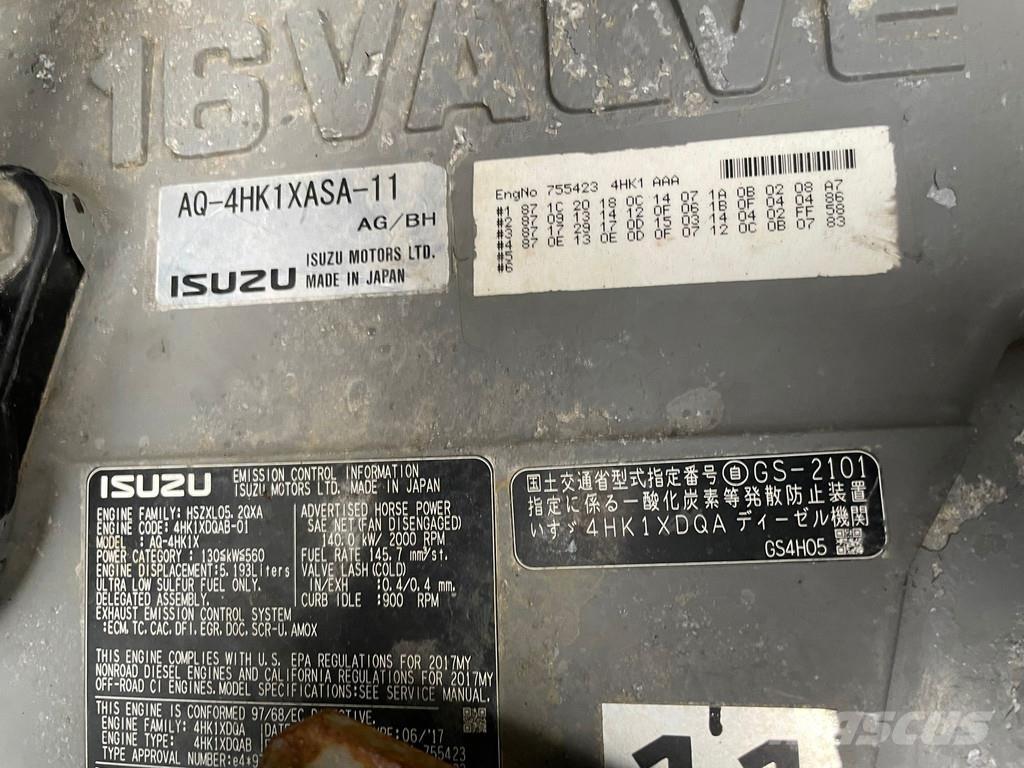 Hitachi ZX250LC-6 حفارات زحافة