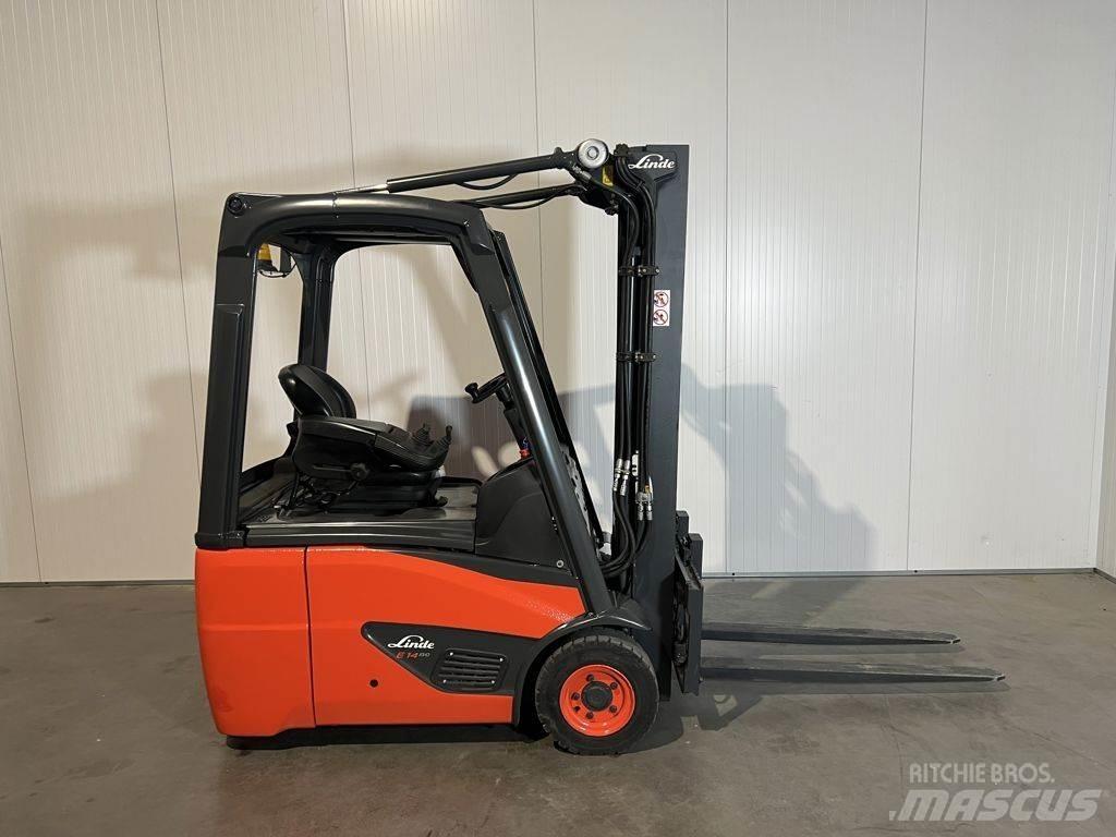 Linde E14-02 شاحنات ذات رافعات شوكية تعمل بالكهرباء