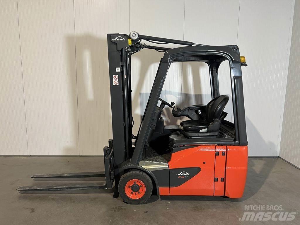 Linde E14-02 شاحنات ذات رافعات شوكية تعمل بالكهرباء