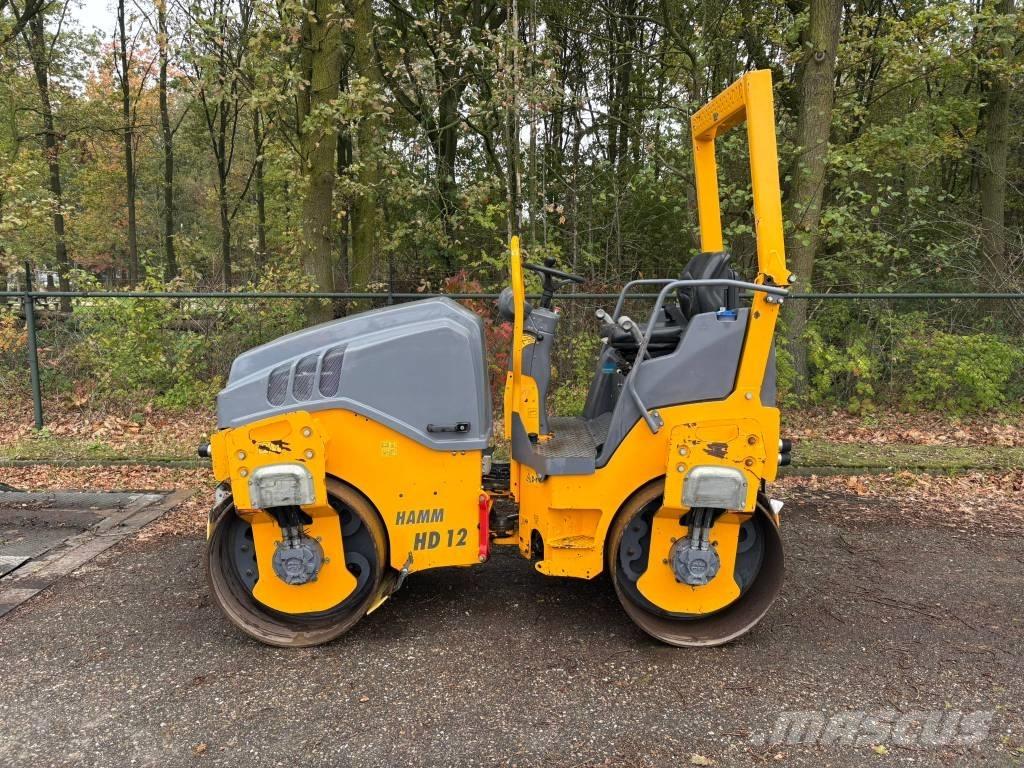 Hamm HD12 VV مداحل ثنائية الاسطوانة