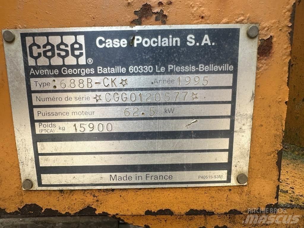 CASE 688 B 16 ton حفارات زحافة