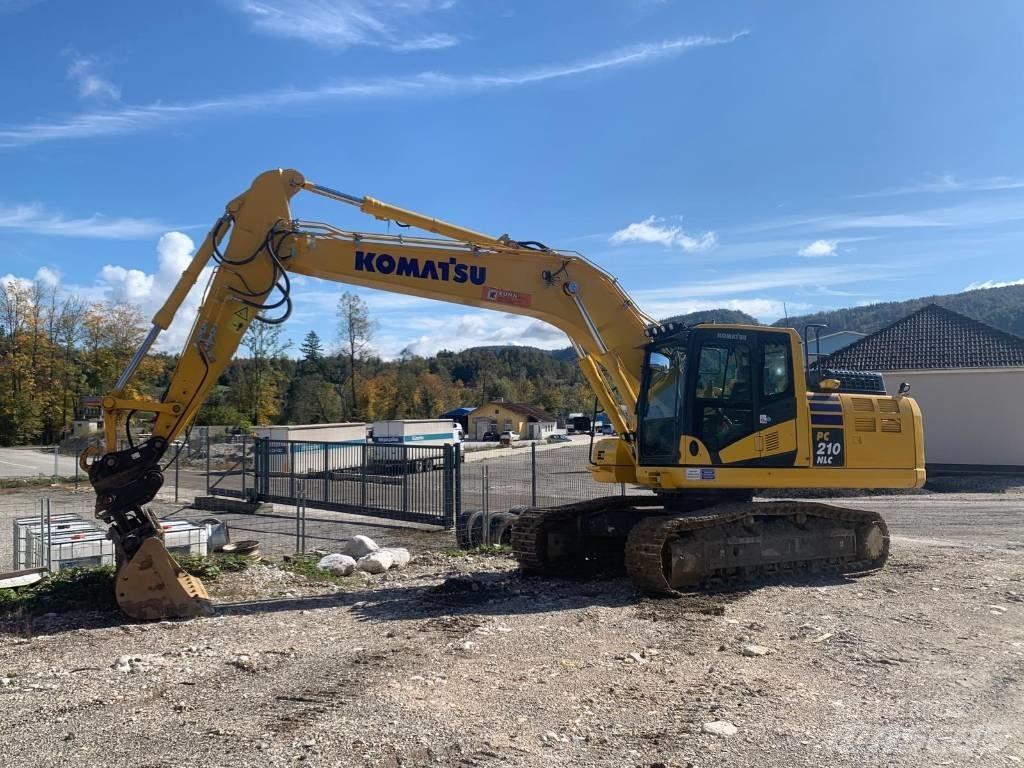 Komatsu PC 210 NLC حفارات زحافة