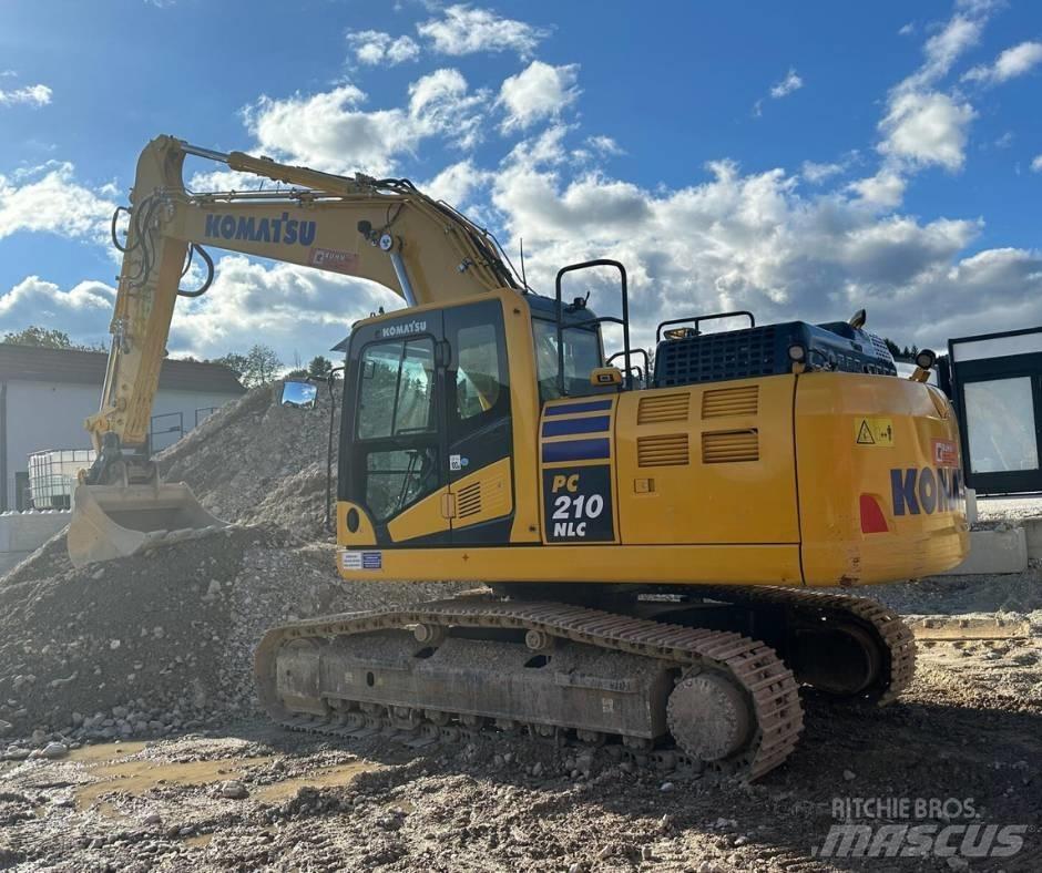Komatsu PC 210 NLC حفارات زحافة