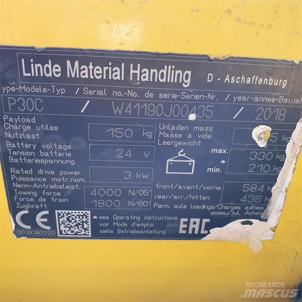 Linde P30C شاحنة قاطرة