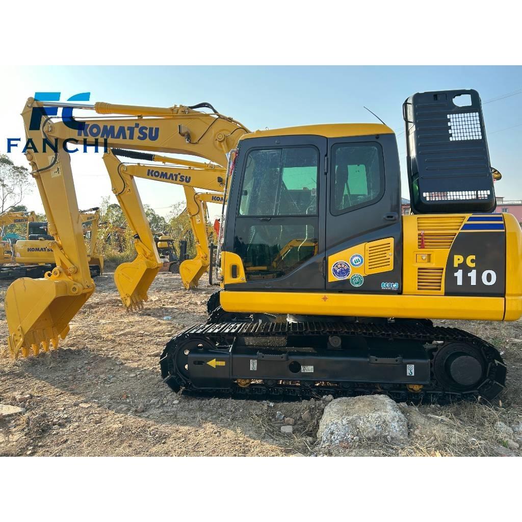 Komatsu pc110-8 حفارات زحافة