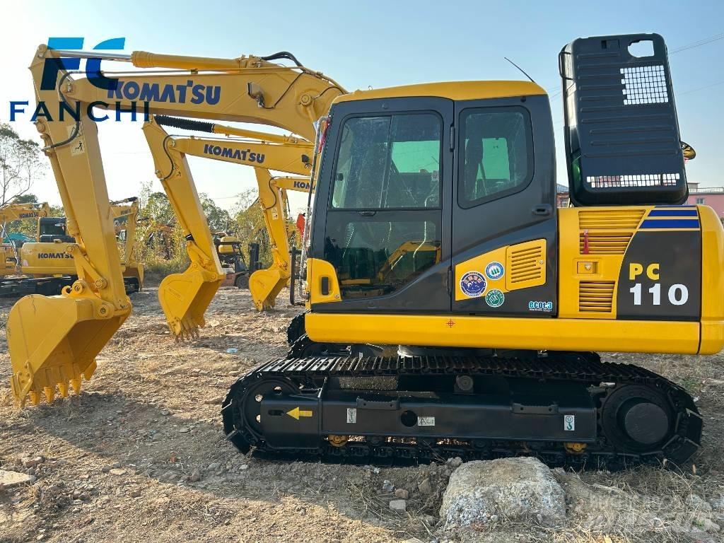 Komatsu pc110-8 حفارات زحافة