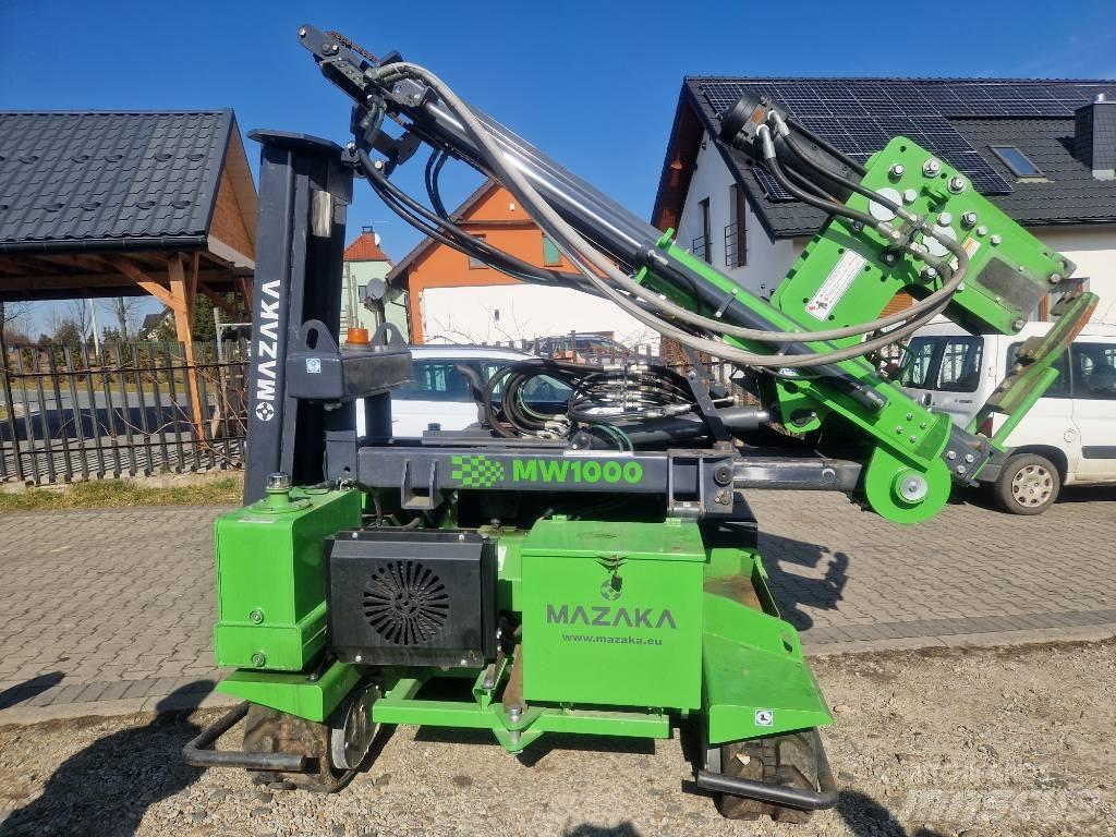 Mazaka 1000 CW الديزل كومة المطرقة