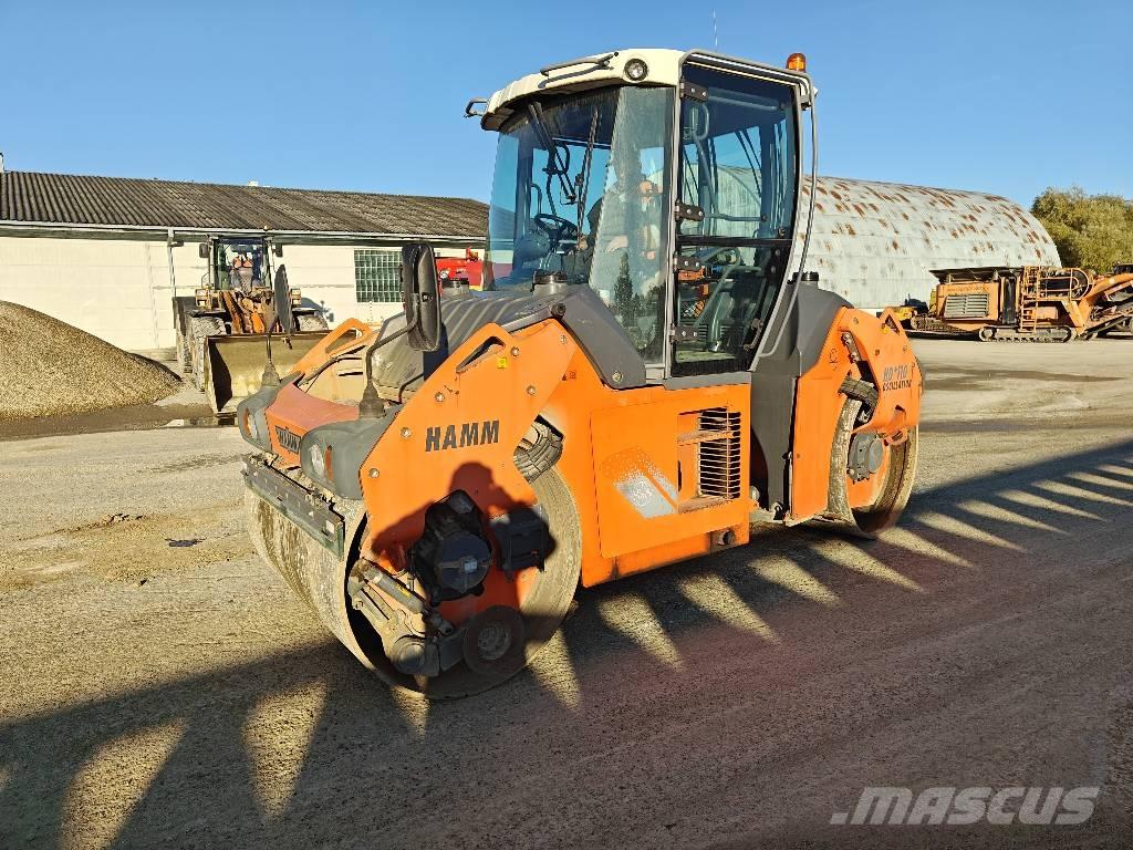 Hamm HD 110 VO مداحل ثنائية الاسطوانة