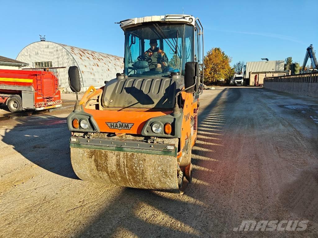 Hamm HD 110 VO مداحل ثنائية الاسطوانة