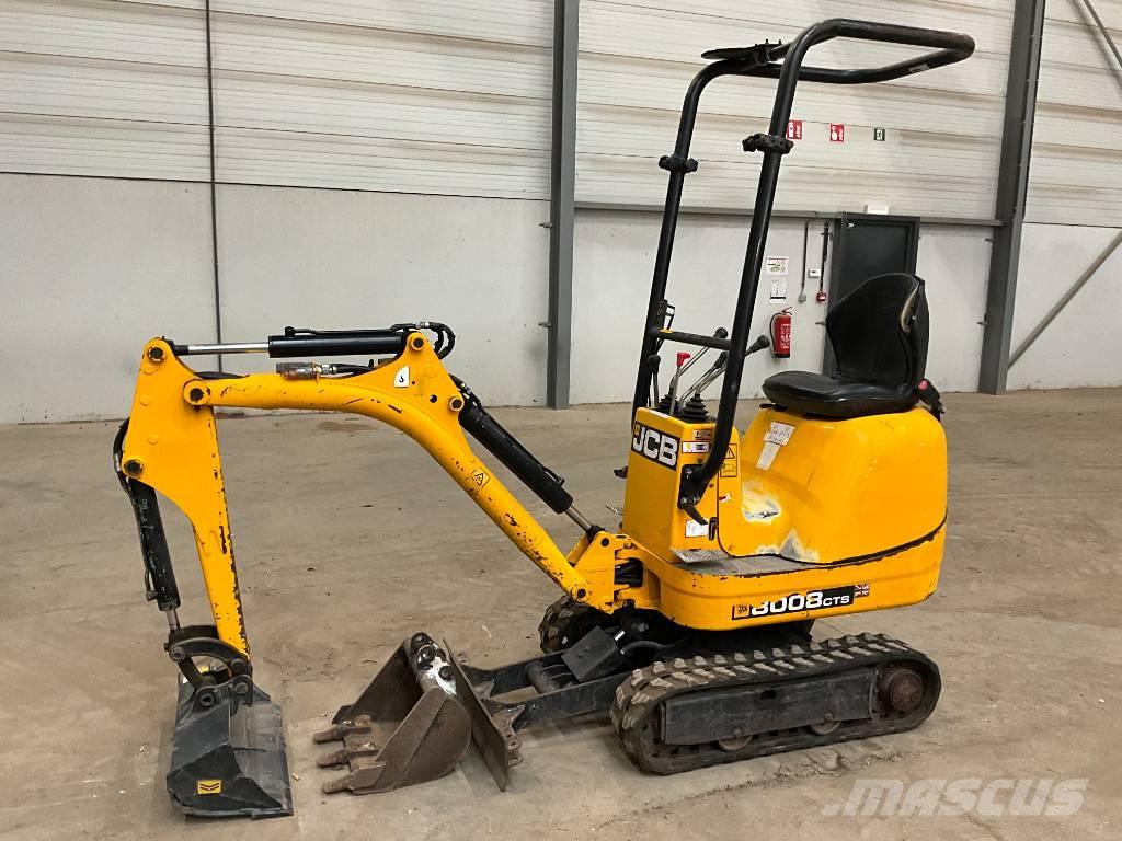 JCB 8008 حفارات صغيرة أقل من 7 طن (حفارات صغيرة)