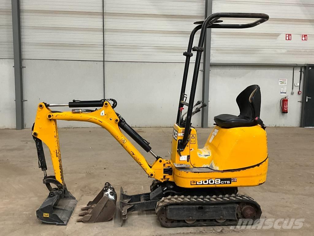 JCB 8008 حفارات صغيرة أقل من 7 طن (حفارات صغيرة)