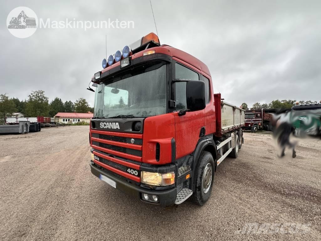 Scania 124 G 400 شاحنات قلابة