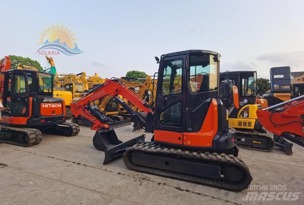 Hitachi zx55USR حفارات صغيرة أقل من 7 طن (حفارات صغيرة)