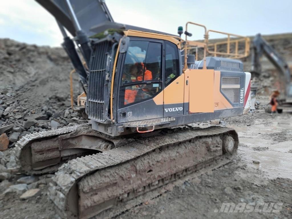 Volvo EC 480 E L حفارات زحافة