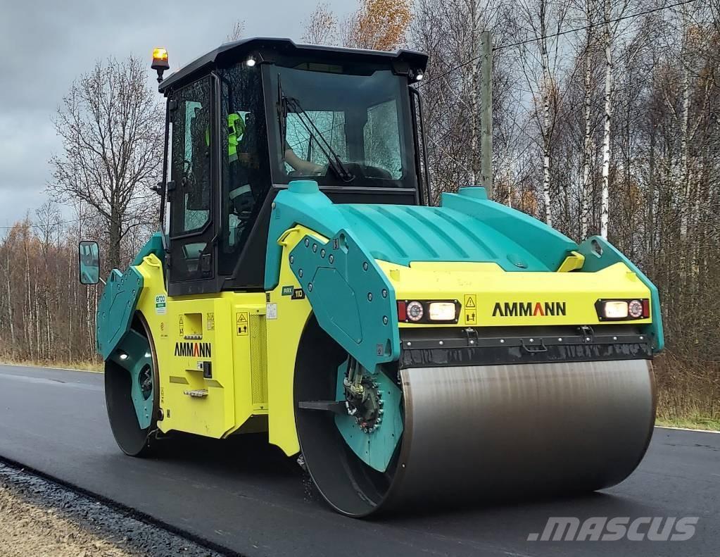 Ammann ARX 110 مداحل ثنائية الاسطوانة