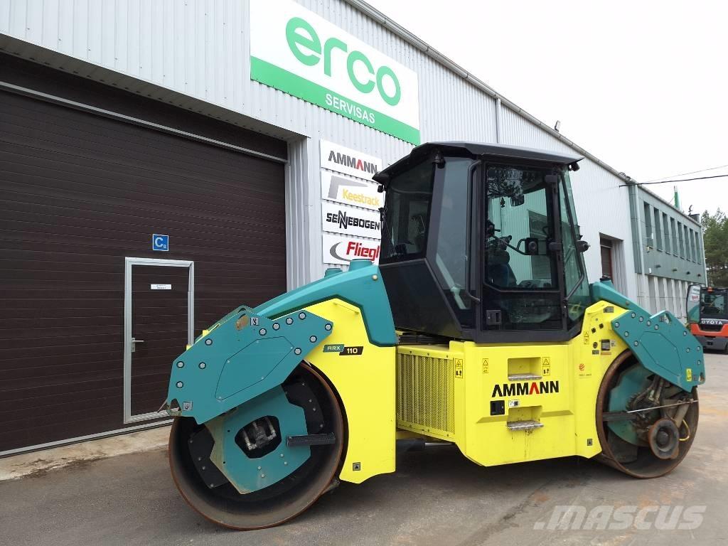 Ammann ARX 110 مداحل ثنائية الاسطوانة