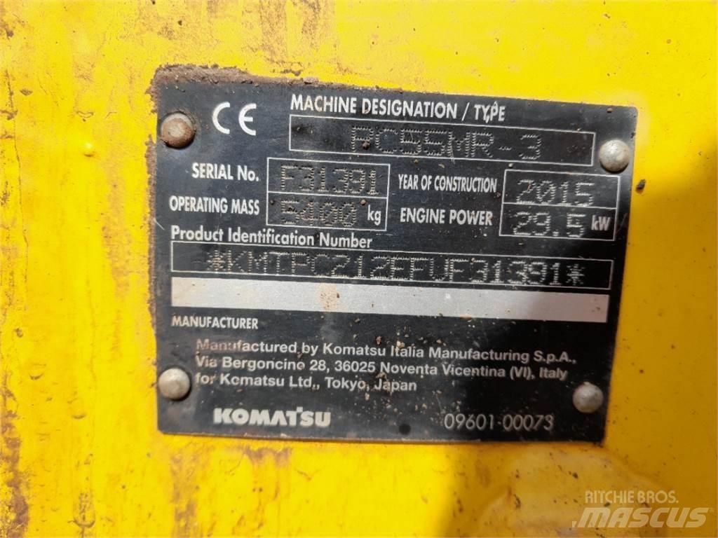 Komatsu PC55MR-3 حفارات صغيرة أقل من 7 طن (حفارات صغيرة)