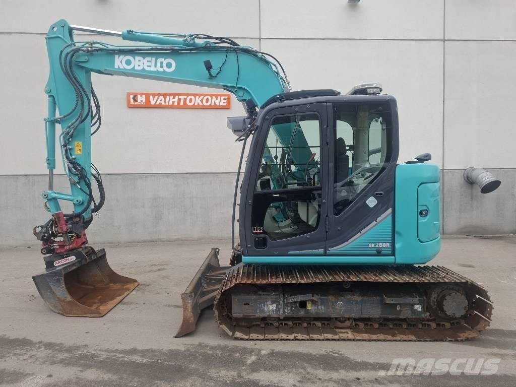 Kobelco SK 75 SR-3E حفارات وسط 7 طن - 12 طن