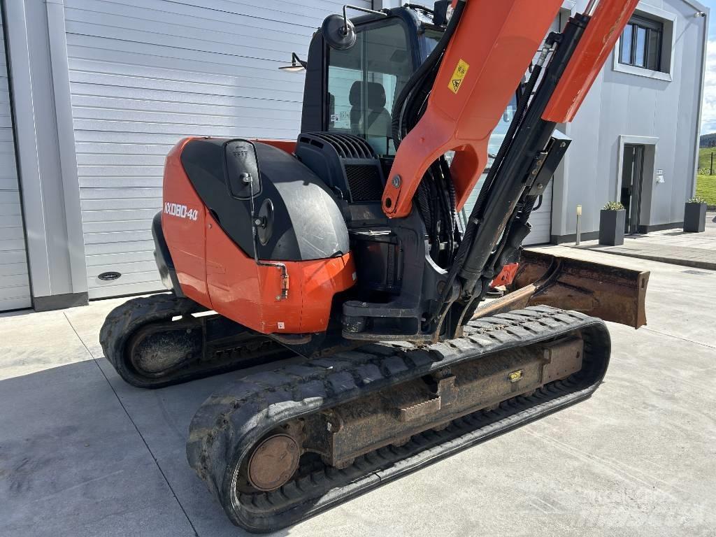 Kubota KX 080-4 حفارات وسط 7 طن - 12 طن
