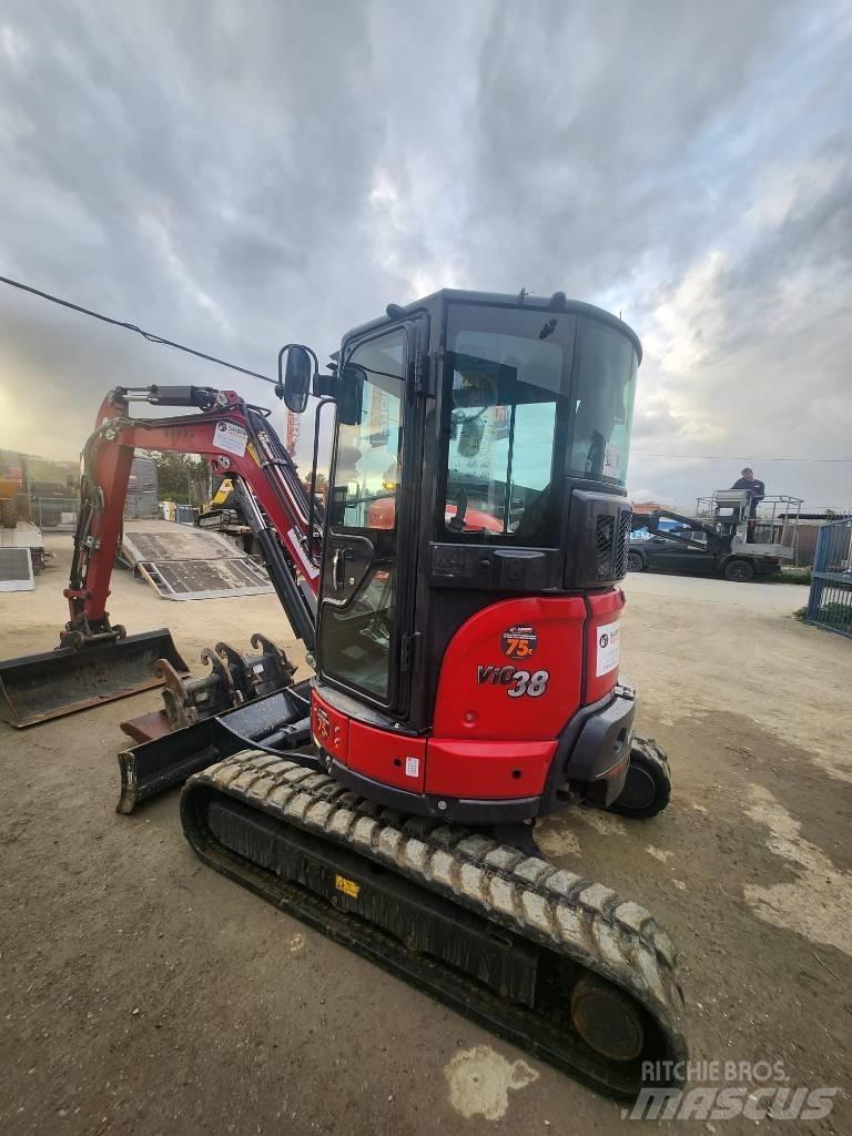 Yanmar vio38-6 حفارات صغيرة أقل من 7 طن (حفارات صغيرة)