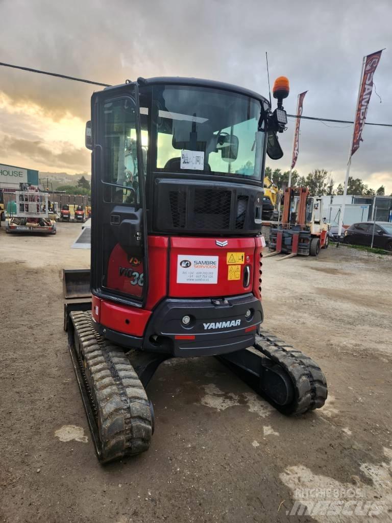 Yanmar vio38-6 حفارات صغيرة أقل من 7 طن (حفارات صغيرة)