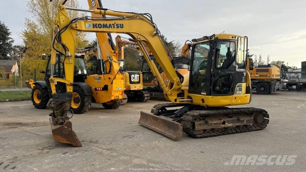 Komatsu PC 80 MR-3 حفارات وسط 7 طن - 12 طن