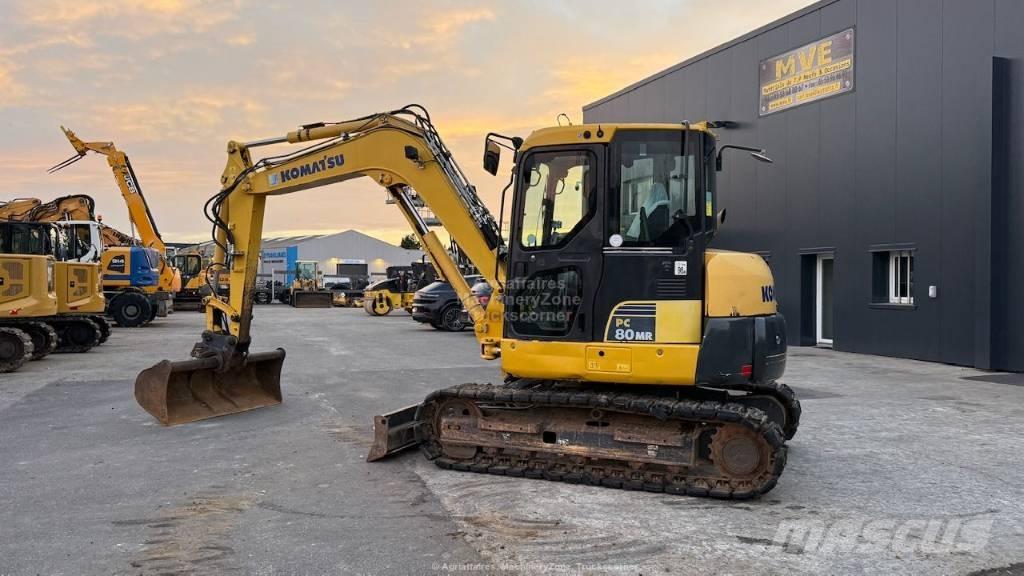 Komatsu PC 80 MR-3 حفارات وسط 7 طن - 12 طن
