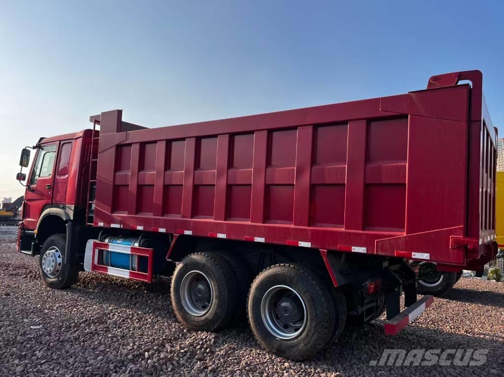 Howo 371 عربات نقل قلابة للمواقع