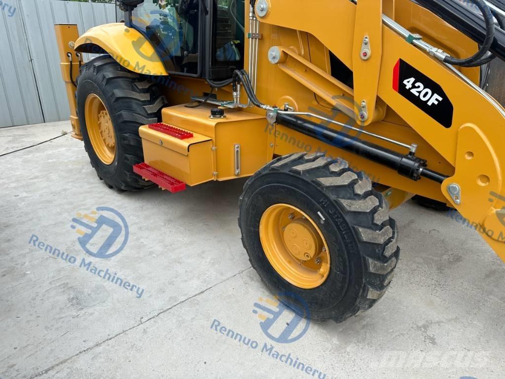 CAT 420 F لوادر ذات جرافات عكسية