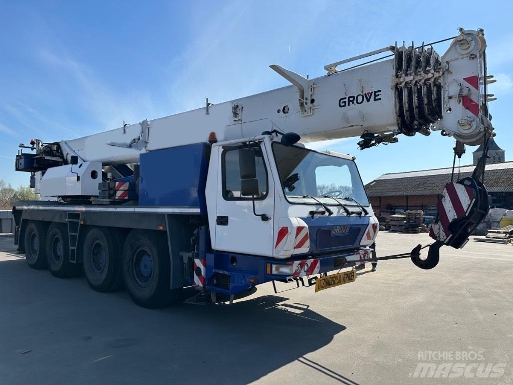 Grove GMK 4080-1 رافعات صالحة لكل أنواع الطرق