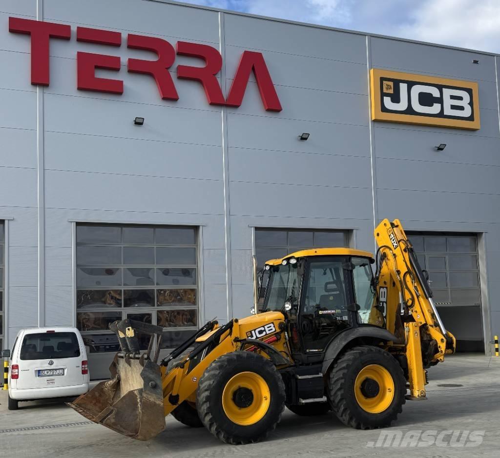 JCB 4CX لوادر ذات جرافات عكسية