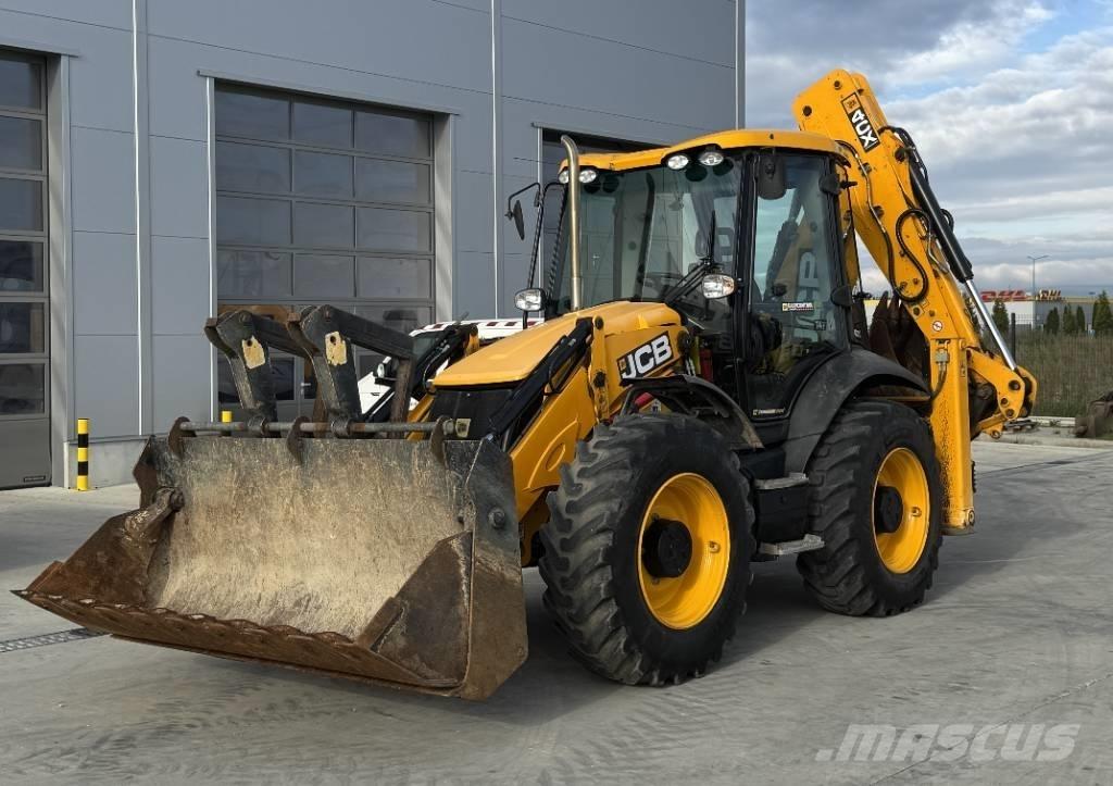 JCB 4CX لوادر ذات جرافات عكسية
