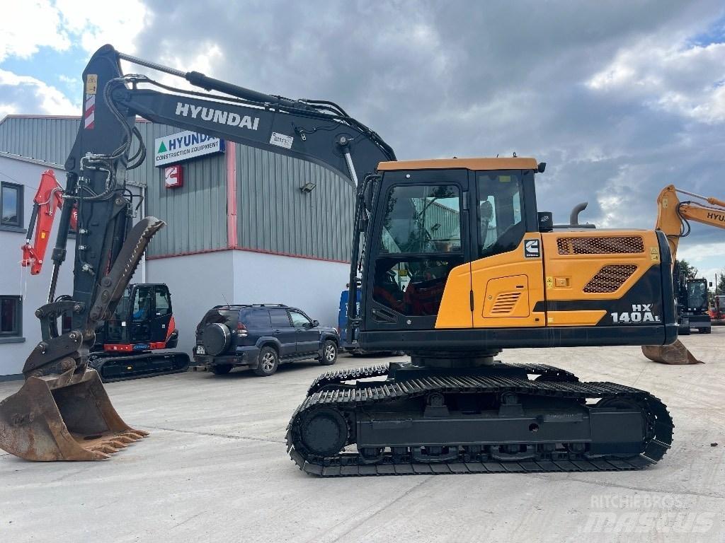 Hyundai HX 140 AL حفارات زحافة